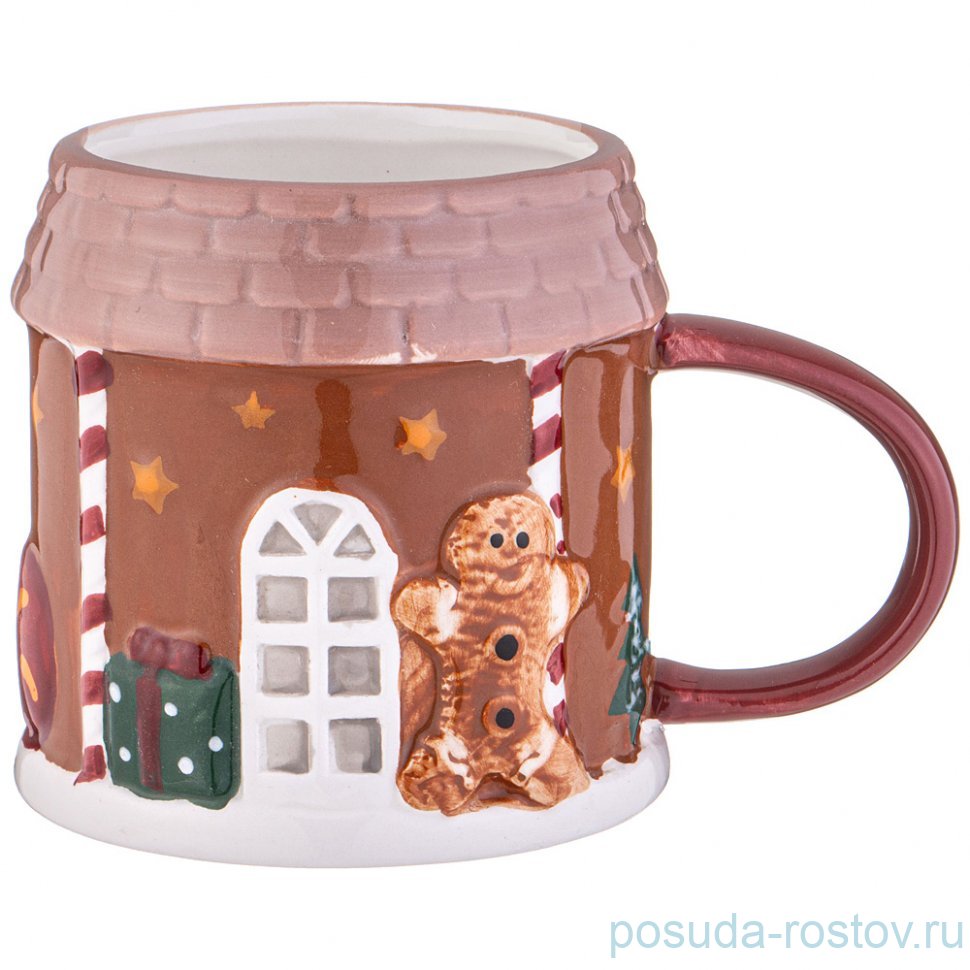 Кружка 430 мл "Пряничный домик" / 354960