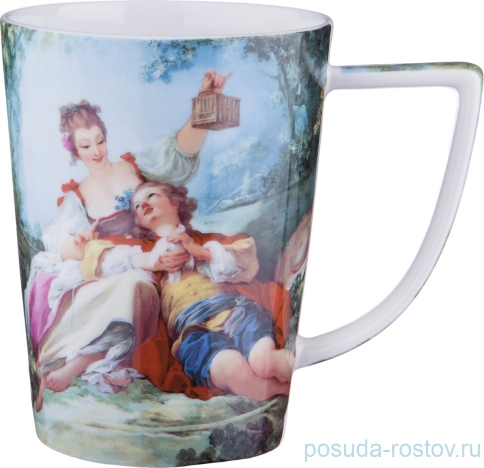 Кружка 400 мл "Шедевры Лувра"   / 191058
