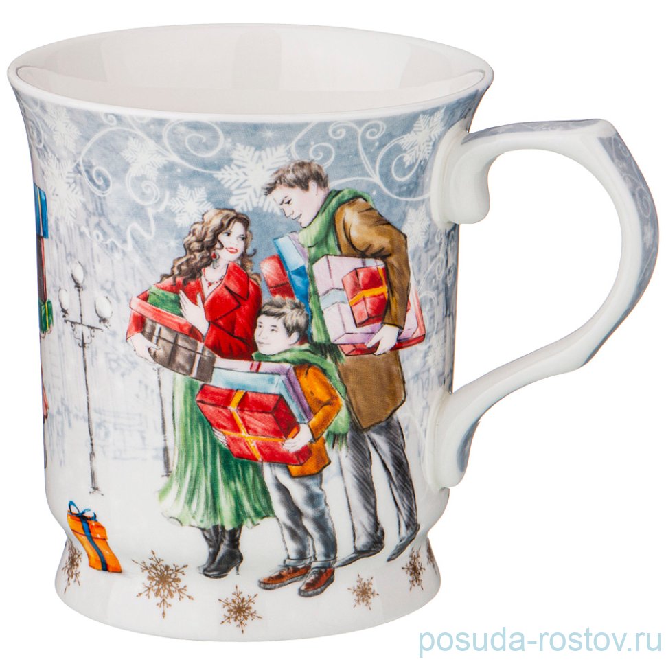 Кружка 400 мл "С новым годом!" / 228624