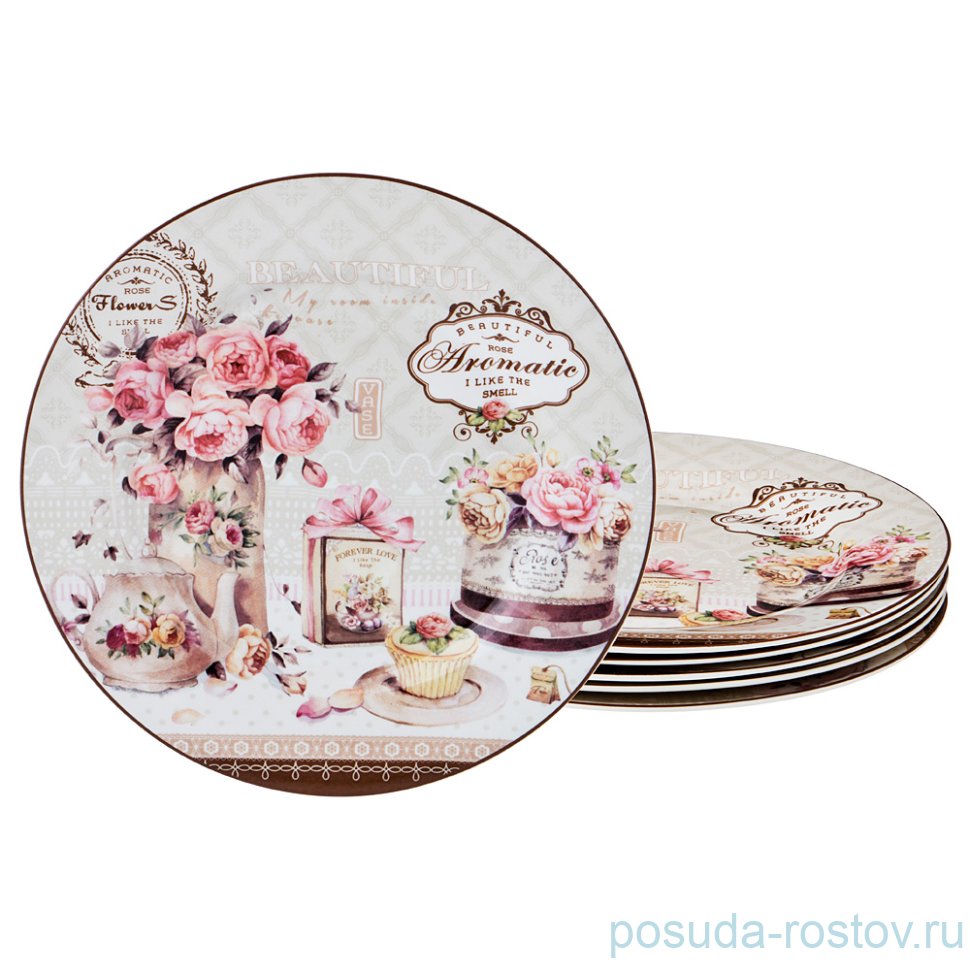 Набор тарелок 19 см 6 шт "лютеция" / 195443