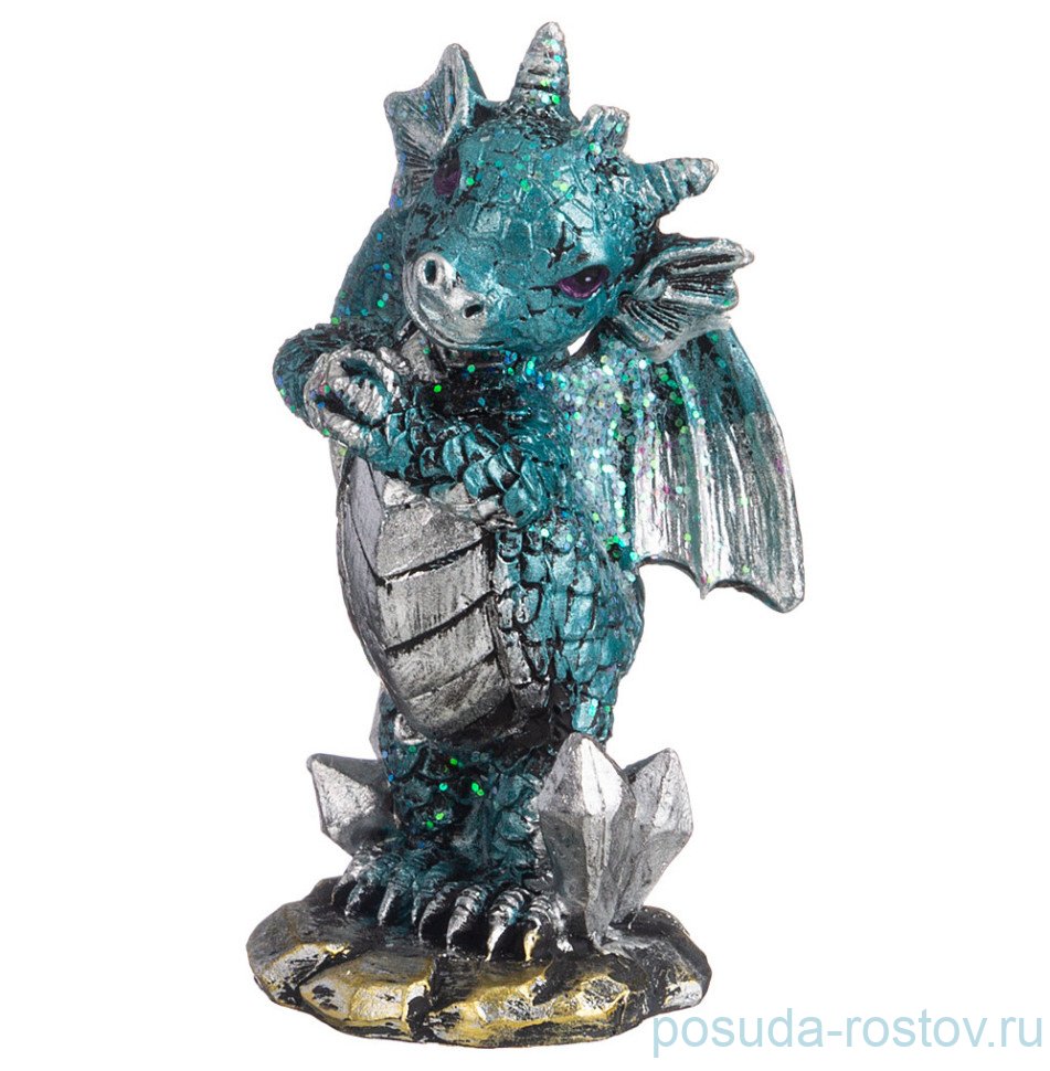 Фигурка 8,5 см голубой "Дракон" / 329219 Фигурка 8,5 см голубой "Дракон" / 329219
