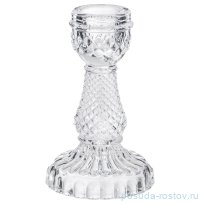 Подсвечник 6,5 х 6,5 х 10,5 см &quot;Diamant&quot; / 331443