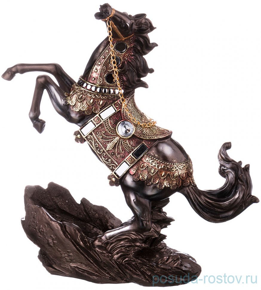 Подставка под бутылку 35 х 11 х 34 см "Лошадь" / 224614