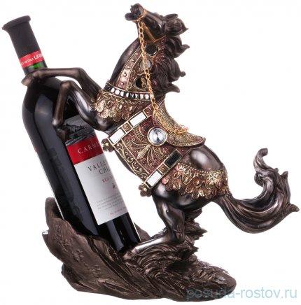 Подставка под бутылку 35 х 11 х 34 см &quot;Лошадь&quot; / 224614