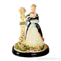 Статуэтка на деревянной подставке &quot;На прогулке&quot; / 148435