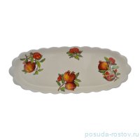 Блюдо для рыбы 60 х 23 см &quot;Artigianato ceramico /Гранат&quot; / 278711