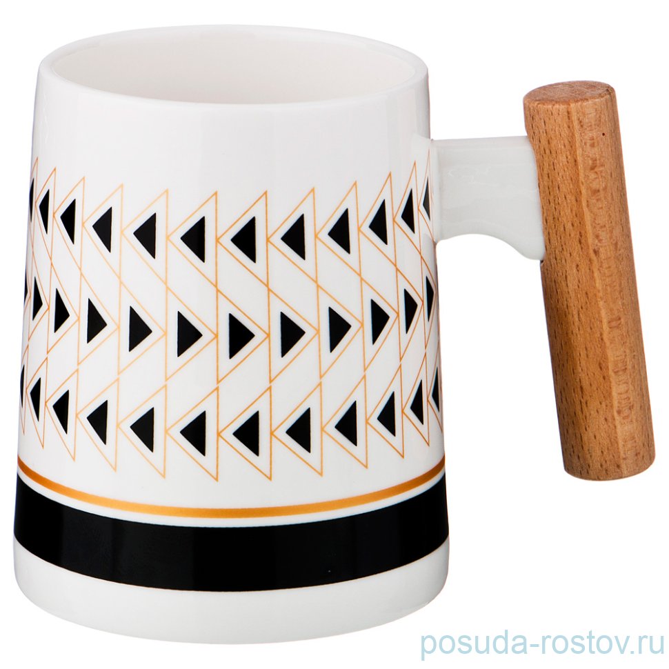 Кружка 450 мл с деревянной ручкой / 194778 Кружка 450 мл с деревянной ручкой / 194778