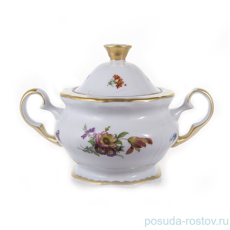 Сахарница 300 мл Bohemia Porcelan Moritz Zdekauer 1810 s.r.o. "Анжелика 860 /Полевой цветок" / 141156 Сахарница 300 мл Bohemia Porcelan Moritz Zdekauer 1810 s.r.o. "Анжелика 860 /Полевой цветок" / 141156