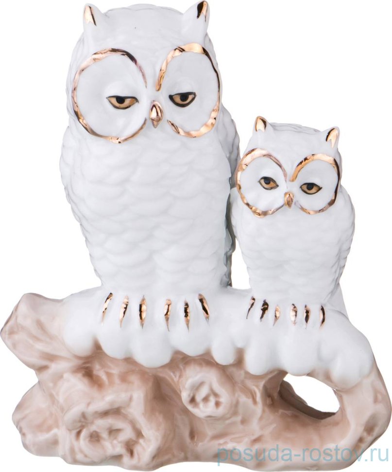 Фигурка 9 х 5 х 10 см "Полярные совы" / 197367