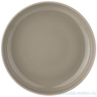 Тарелка 20,5 см глубокая &quot;majesty /серая&quot; (3шт.) / 207107
