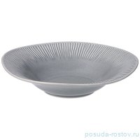 Тарелка 21,5 см глубокая 500 мл серая &quot;Traditions&quot; (4шт.) / 336825