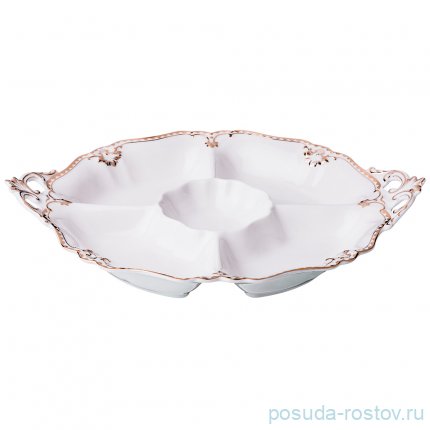 Менажница 39 х 30 х 4 см 5-ти секционная / 192571