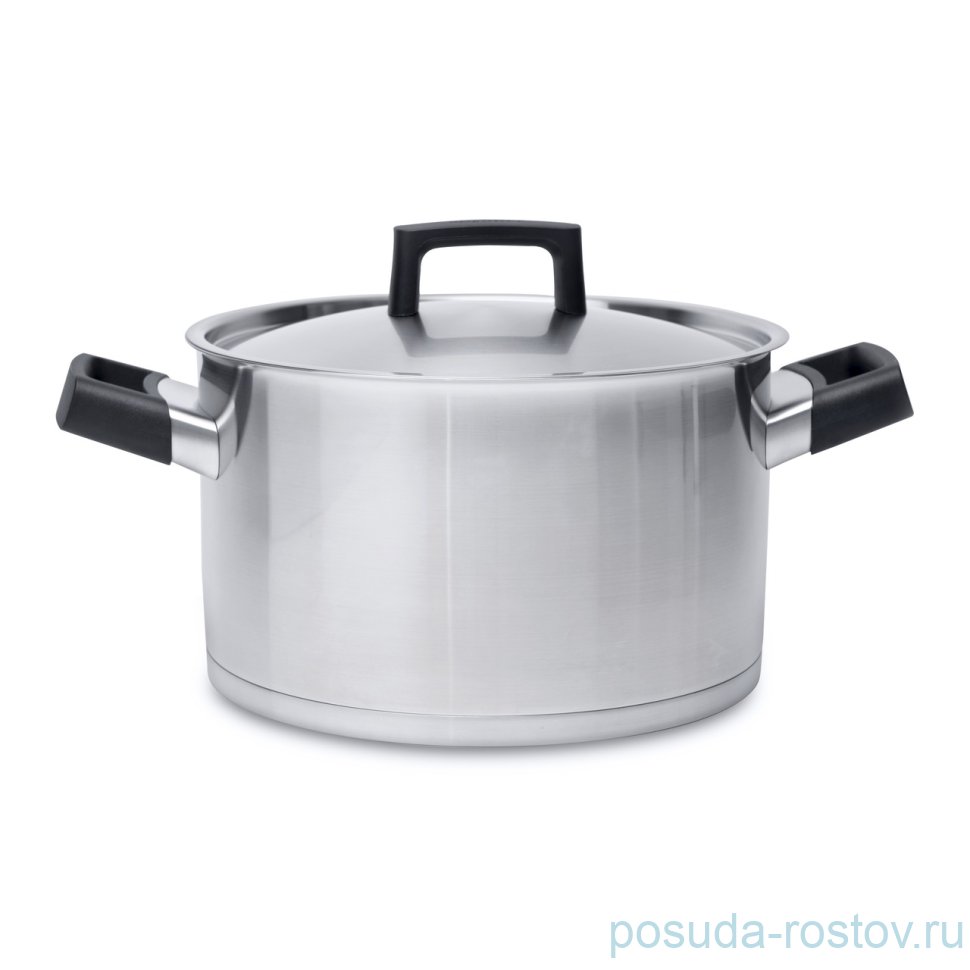 Кастрюля 24 см с крышкой 6,4 л "Ron" / 162278