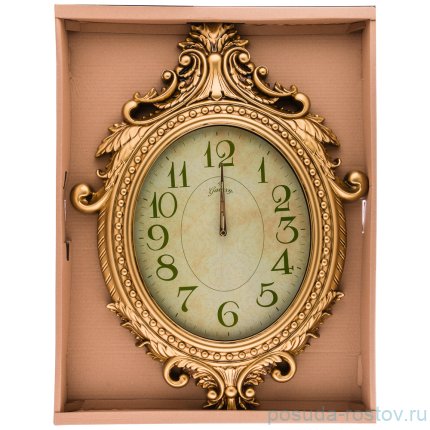 Часы настенные 54 х 73 см кварцевые овальные &quot;GALAXY&quot; / 234041