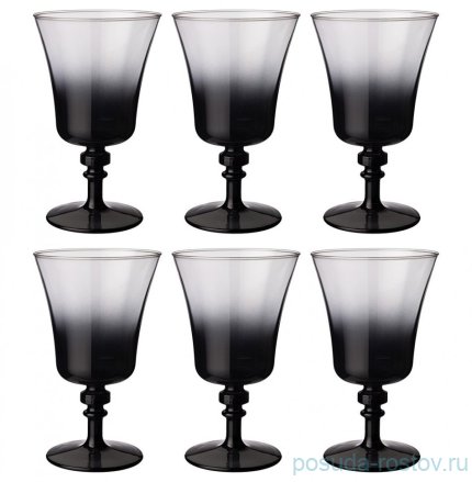 Бокалы для белого вина 300 мл 6 шт &quot;Iconic blue&quot; / 328642