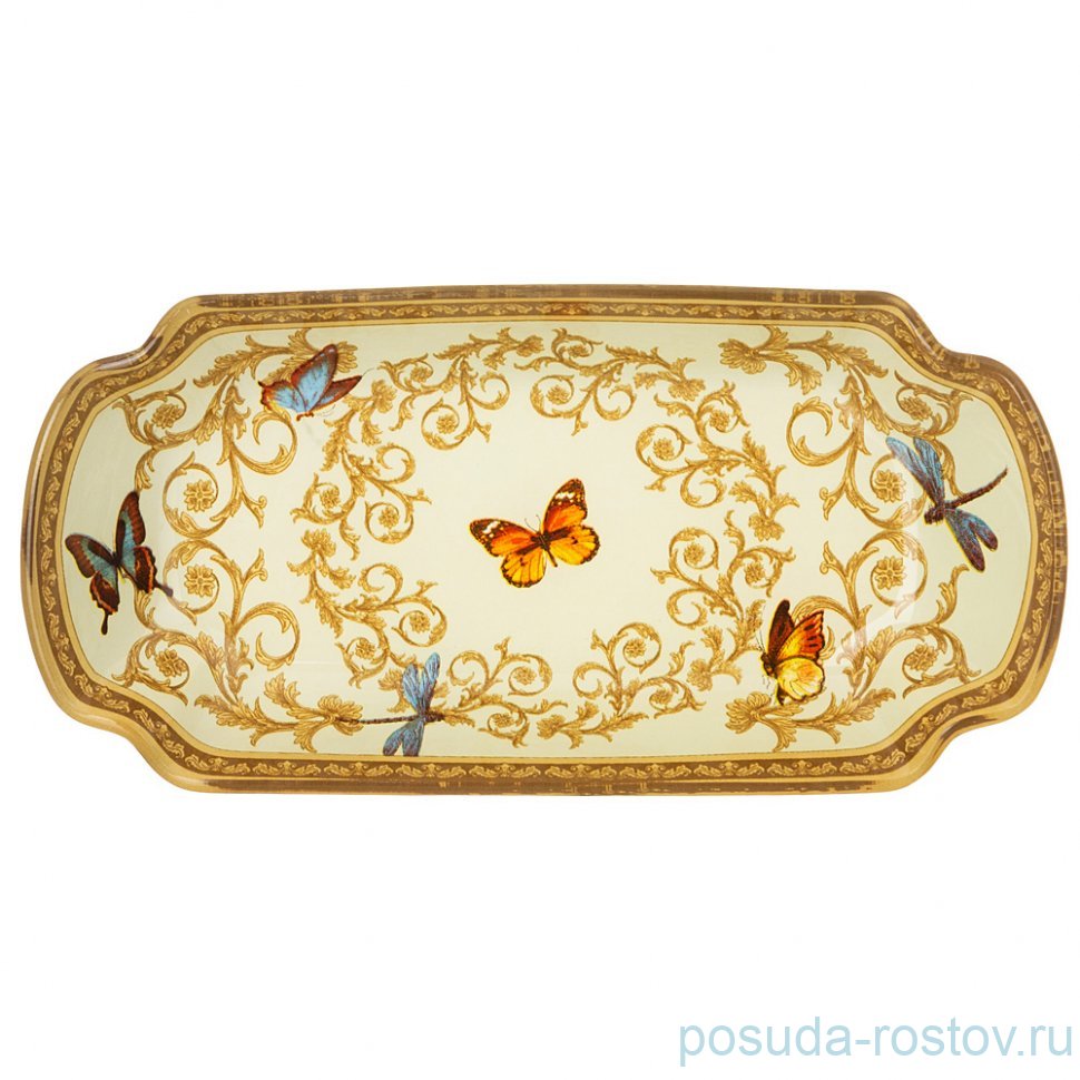 Блюдо 19 х 9 х 2,5 см овальное "Monogram" / 331755