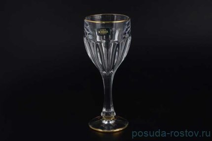 Бокалы для красного вина 200 мл 6 шт &quot;Сафари /Отводка золото&quot; R-G / 098261