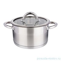 Кастрюля 18 х 10,5 см со стеклянной крышкой 2,5 л &quot;Midnight&quot; / 253971
