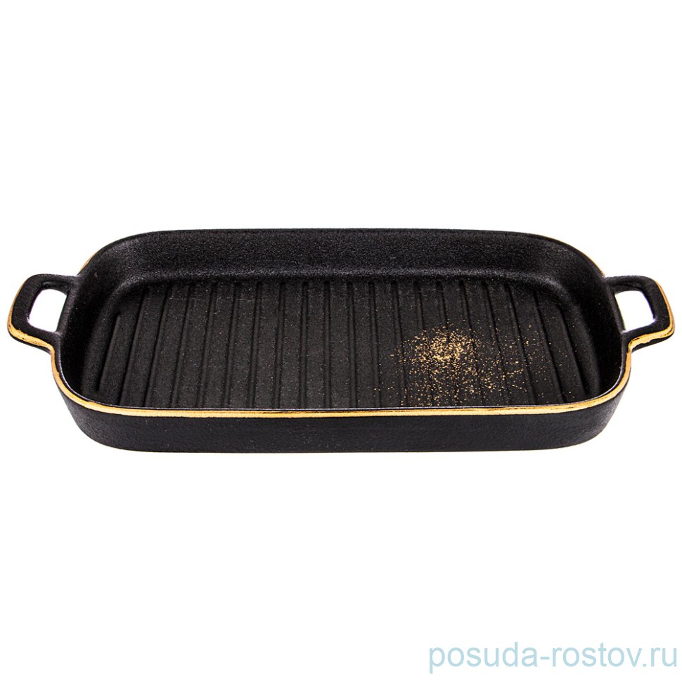 Блюдо для запекания 28 см прямоугольное с ручками "Midnight gold" / 236780