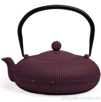 Заварочный чайник 1.2 л чугунный /эмалированное покрытие внутри бордовый Lefard / 379288