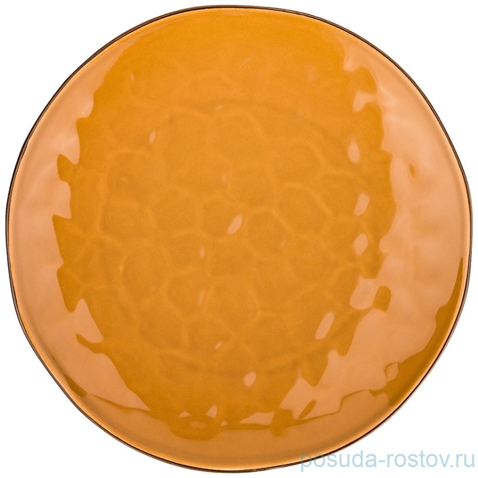 Тарелка 25 см "Sentiment /Горчичный" / 198673