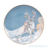 Тарелка 20,5 см 1 шт &quot;снежная королева&quot; / 361016