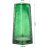 Ваза для цветов 13 х 22 см зелёная / 310639