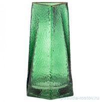 Ваза для цветов 13 х 22 см зелёная / 310639