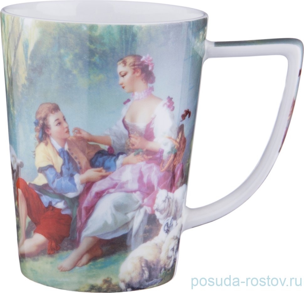 Кружка 370 мл "Шедевры Лувра"   / 191061