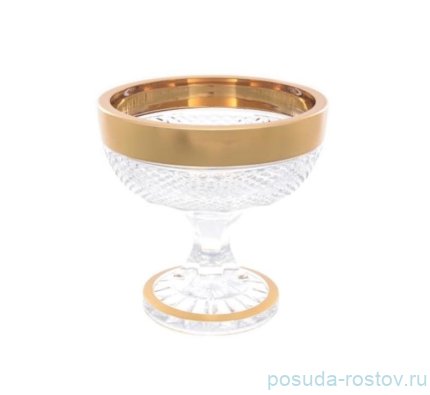 Конфетница 11,6 см н/н &quot;Bohemia gold /Матовое золото&quot; / 143926