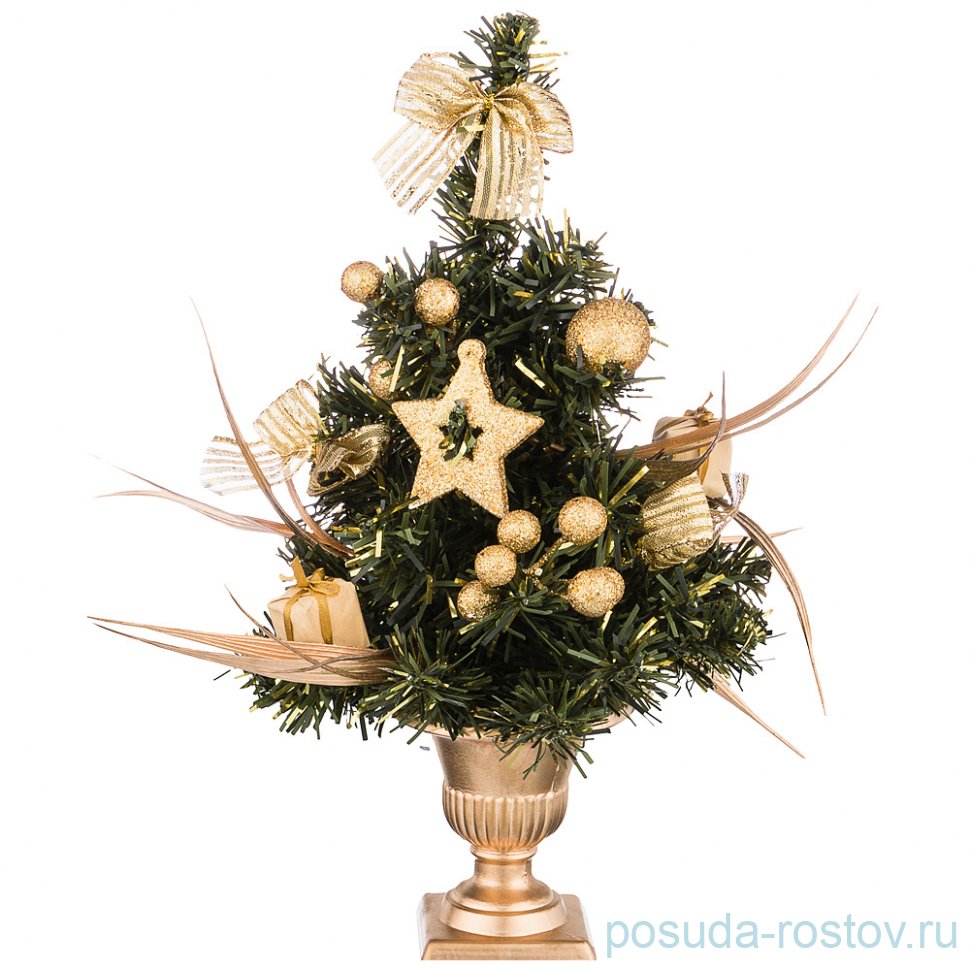 Декоративное изделие 35 см "Ёлочка с украшениями" / 224664