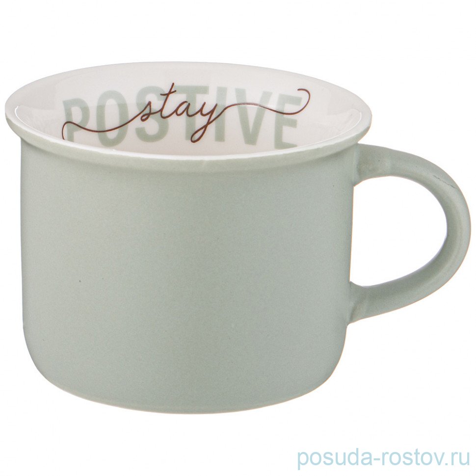 Кружка 160 мл зелёная "Break time" / 339665