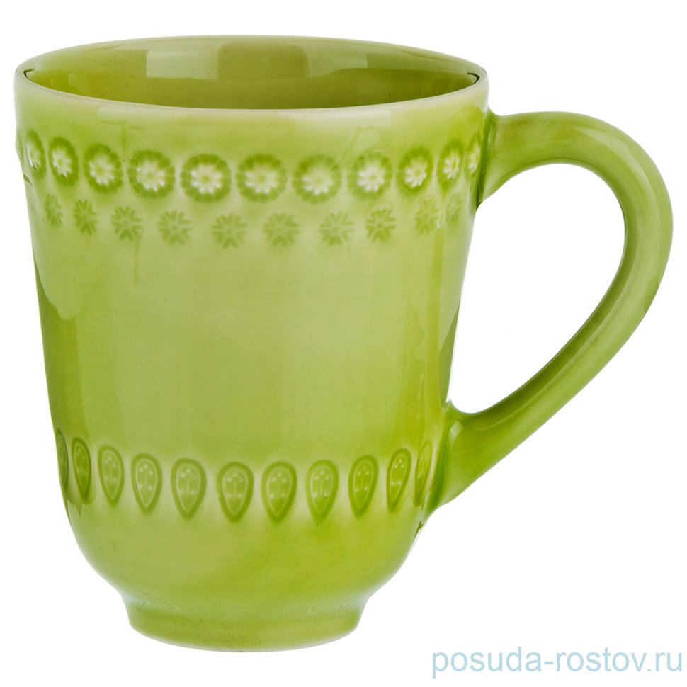 Кружка 400 мл "фантазия /зеленая" / 170441