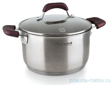 Кастрюля 24 см с крышкой 5,6 л "Bojole" / 116937