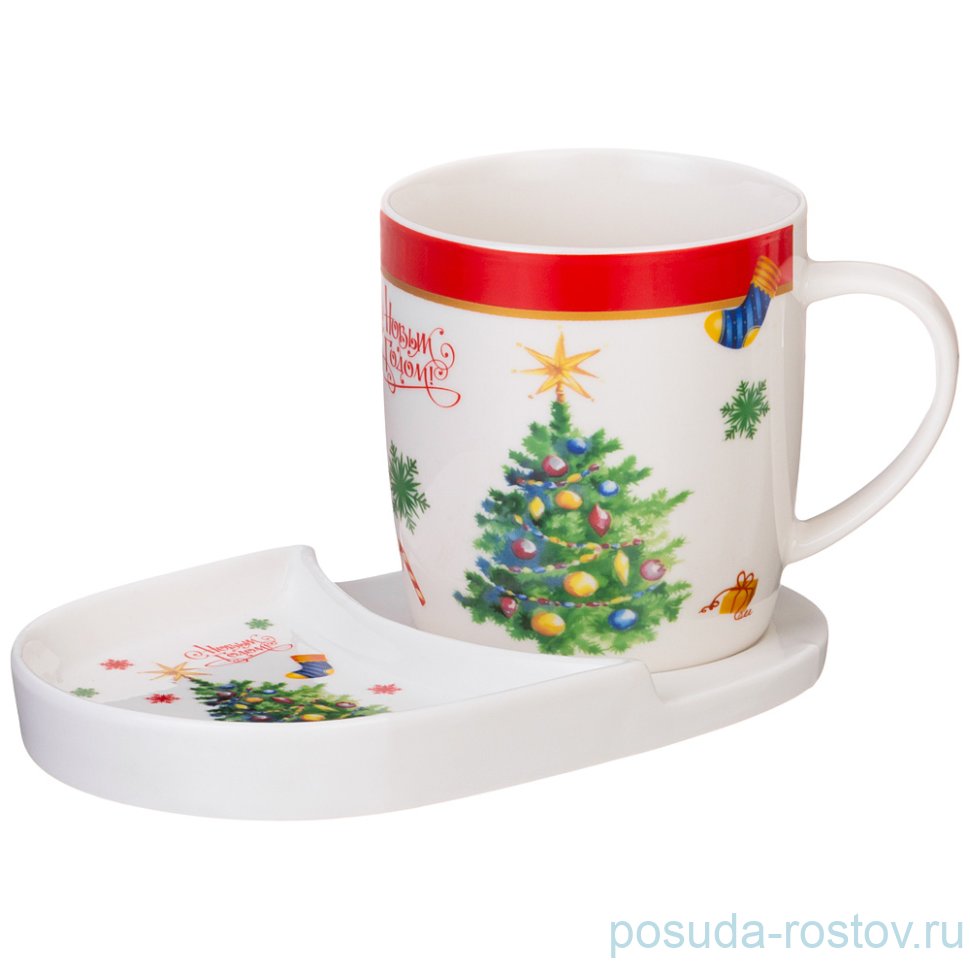 Чайная пара 380 мл 1 шт "Winter story" / 264199 Чайная пара 380 мл 1 шт "Winter story" / 264199