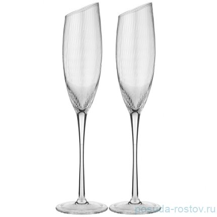 Бокалы для шампанского 180 мл 2 шт &quot;daisy optic&quot; / 337664