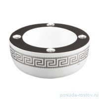 Ваза для конфет 14 х 16 см &quot;Ахура /Лабиринт /Платина&quot; / 012042