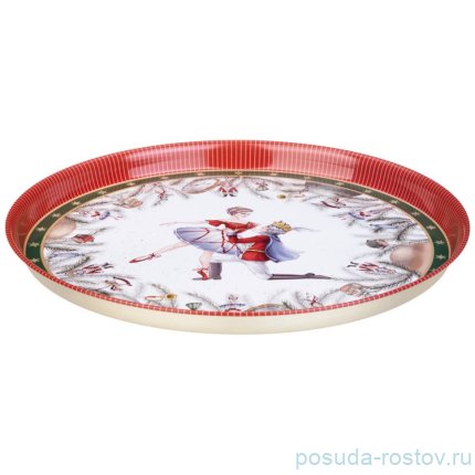 Поднос 33 х 2,1 см сервировочный &quot;Балет&quot; / 351573