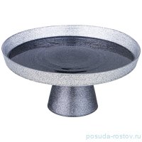 Блюдо 21 см круглое н/н &quot;Miracle black silver&quot; / 332729