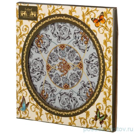 Доска сервирочная 20 см круглая &quot;Monogram&quot; / 331752