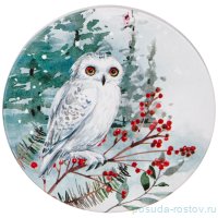 Подставка под горячее 10,3 см &quot;Зимняя сказка /Сова&quot; / 268502