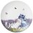 Тарелка 20,5 см 1 шт &quot;Синие коты /Лаванда&quot; / 250815