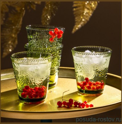 Стаканы для сока 280 мл 4 шт &quot;Celebration green&quot; / 378972