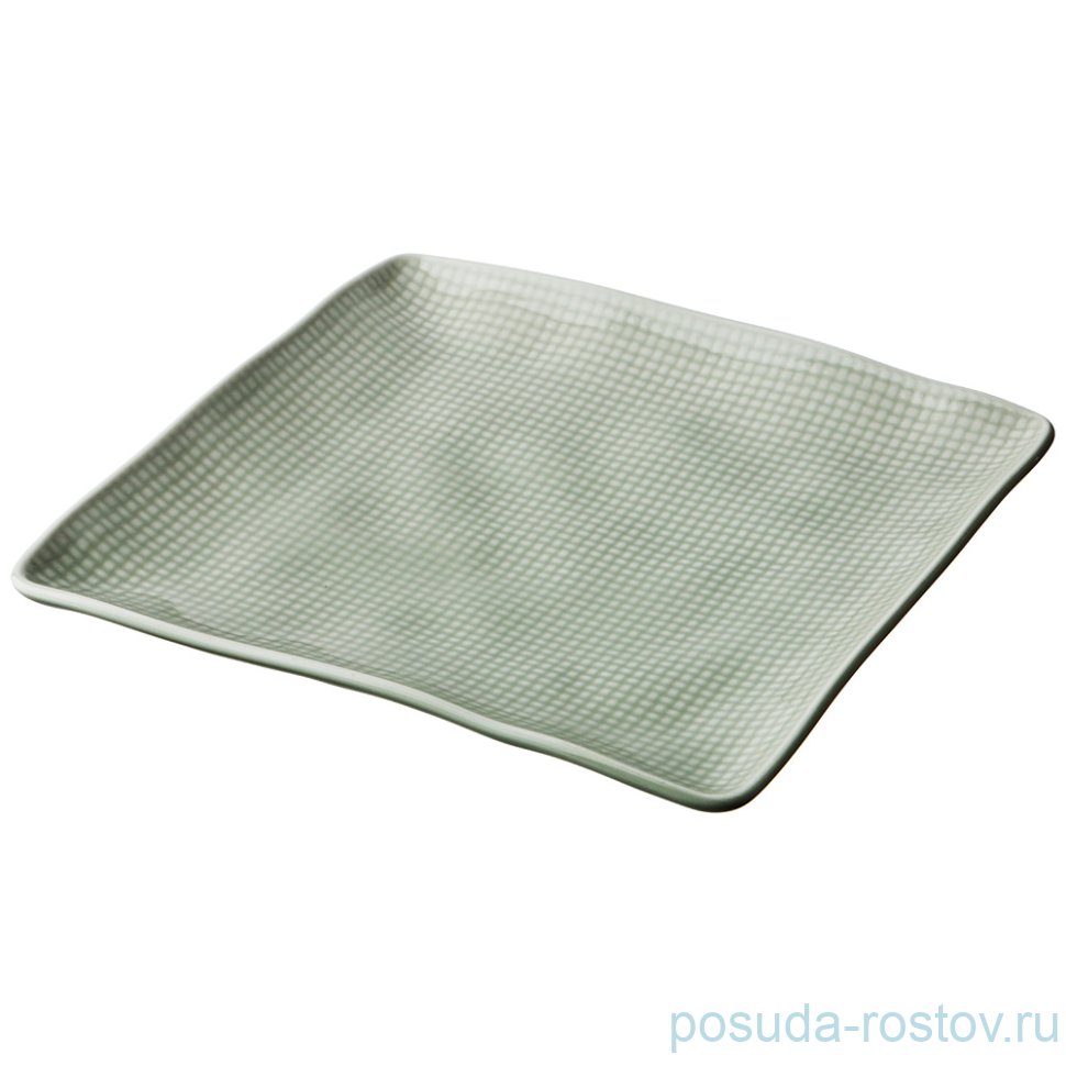 Тарелка 18 х 18 см квадратная "Concept /Мятный" (4шт.) / 190890