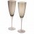 Бокалы для шампанского 290 мл 2 шт "Mirage grey" / 343527