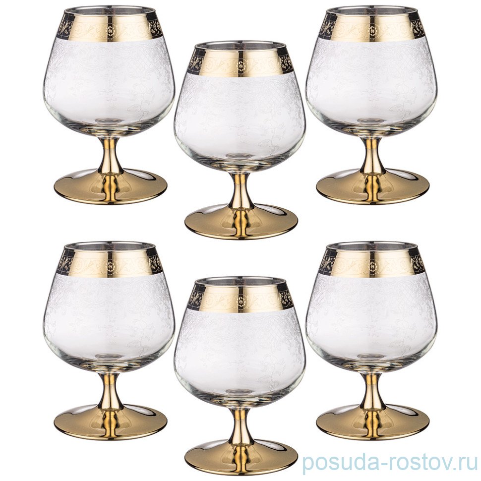 Бокалы для бренди 410 мл 6 шт "Ренессанс" / 330206