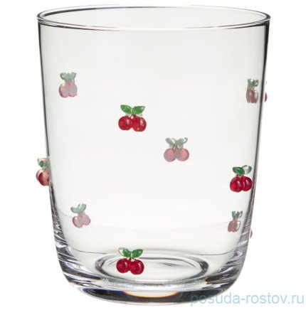 Графин для воды 890/330 мл с крышкой-стаканом &quot;Fruity cherry&quot; / 379608