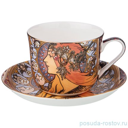 Чайная пара 500 мл 1 шт &quot;А. Муха /Зодиак&quot; / 224386