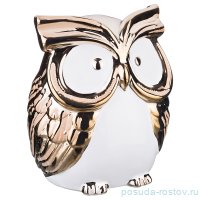 Статуэтка 12 х 11 х 15 см &quot;Сова /Золотая коллекция&quot; / 193037