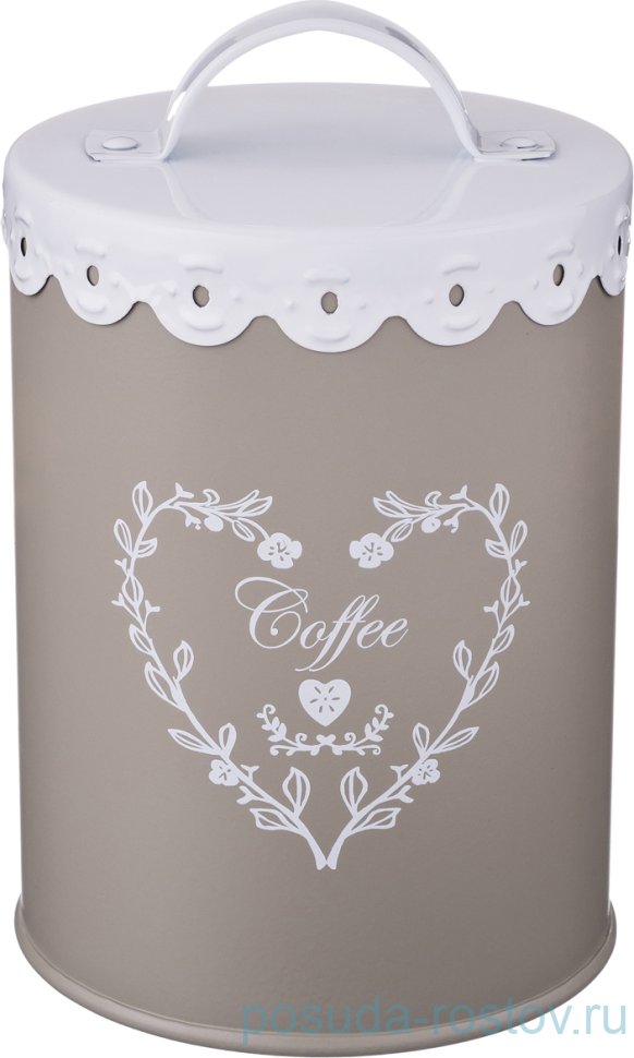 Банка для сыпучих продктов 11 х 15 см Кофе "Прованс" / 194338